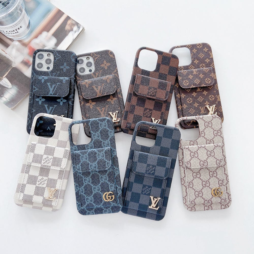 HypedEffects Back Pocket Louis Vuitton And Gucci Samsung cases