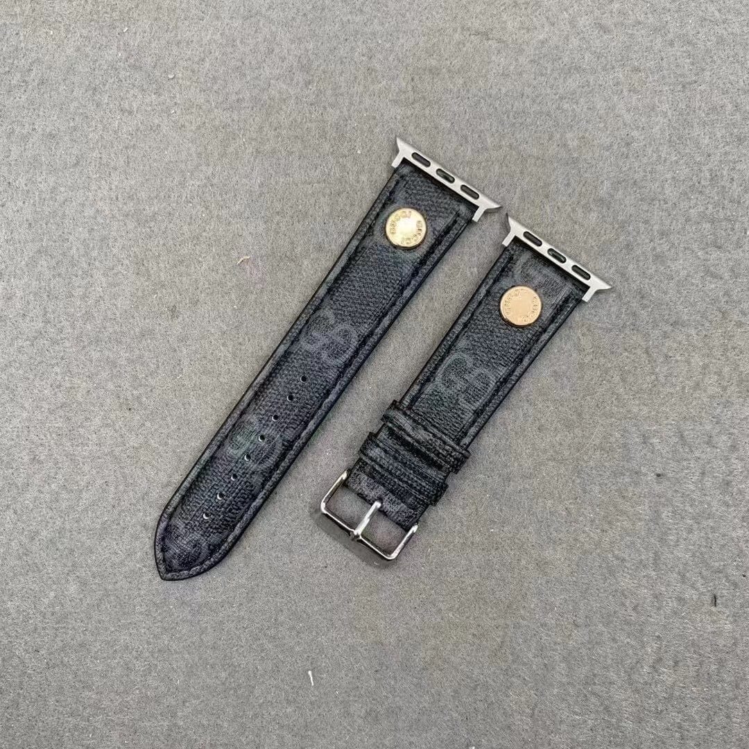 HypedEffects Premium Leather Gucci Watch Band 38/40/41/42/44/45/49 mm
