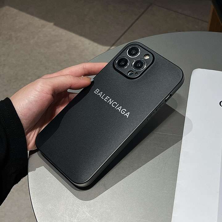HypedEffects Black & Silver Balenciaga iPhone Cover