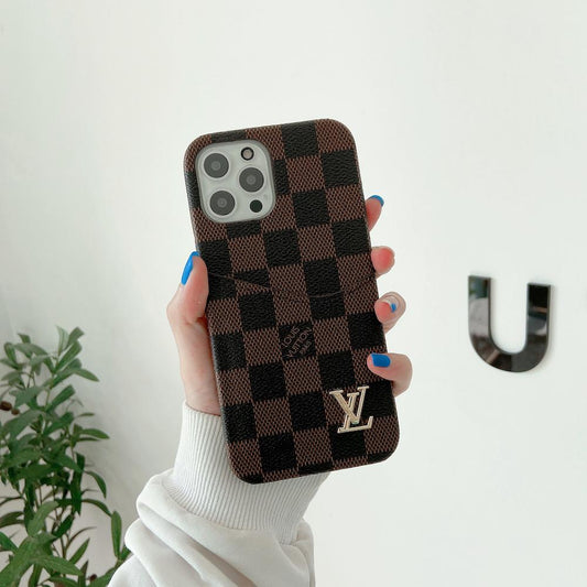 HypedEffects Card Holder Louis Vuitton And Gucci iPhone 13 Cases