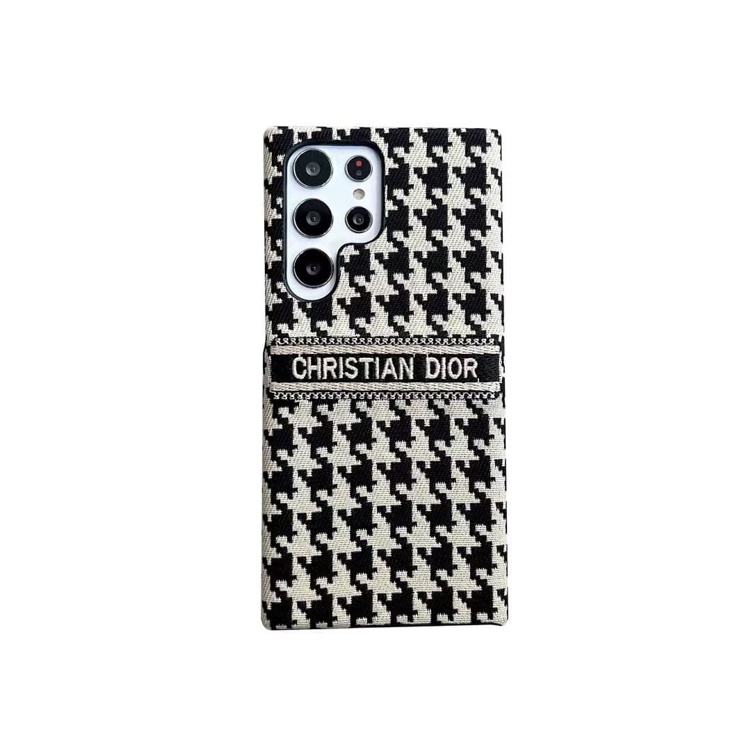 HypedEffects Christian Dior Designer Phone Cases for Samsung with Iconic Patterns
