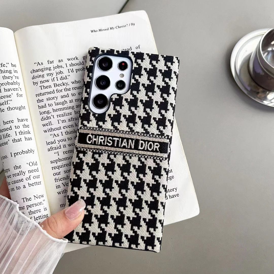 HypedEffects Christian Dior Designer Phone Cases for Samsung with Iconic Patterns