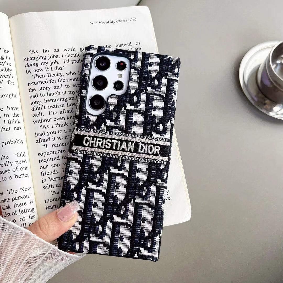 HypedEffects Christian Dior Designer Phone Cases for Samsung with Iconic Patterns