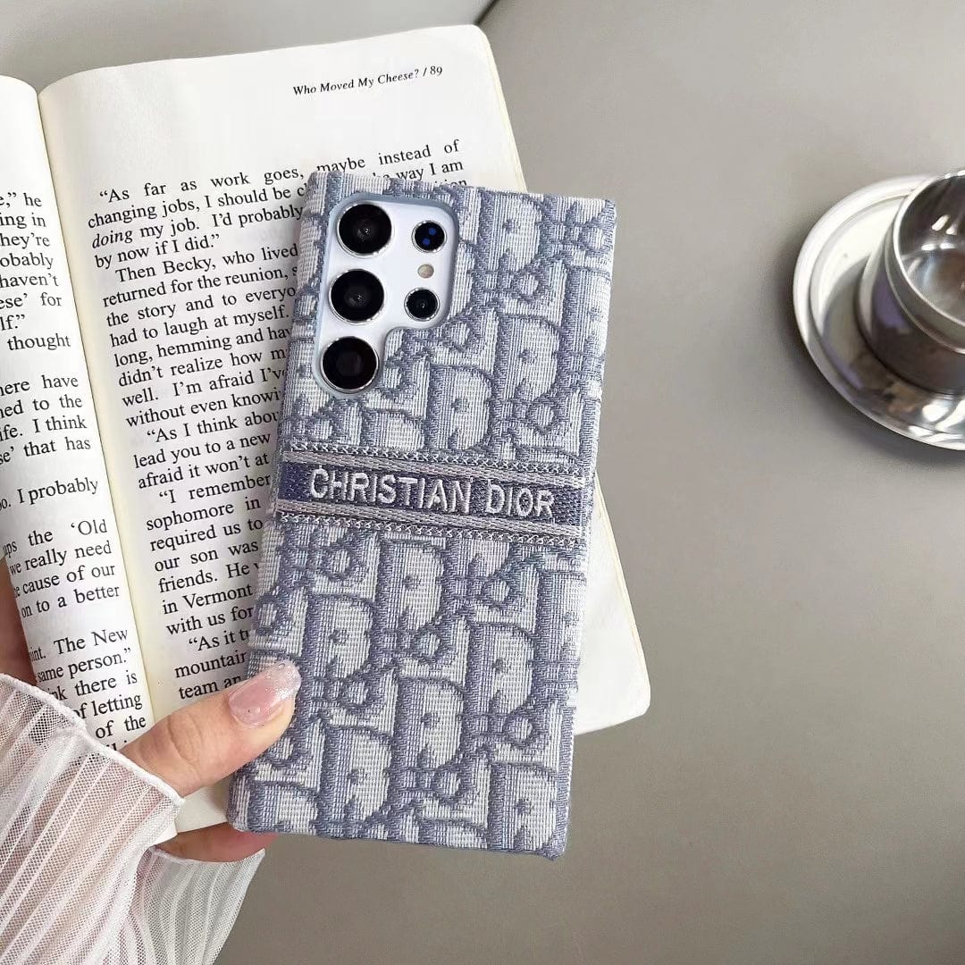 HypedEffects Christian Dior Designer Phone Cases for Samsung with Iconic Patterns
