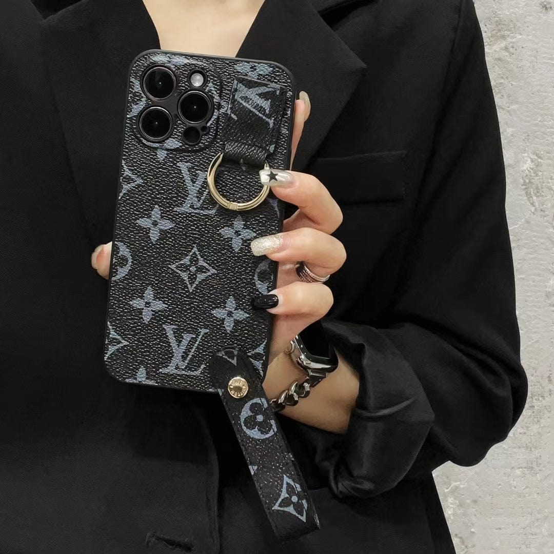 HypedEffects Classic Louis Vuitton iPhone Case With Handle | iPhone 12 to iPhone 15