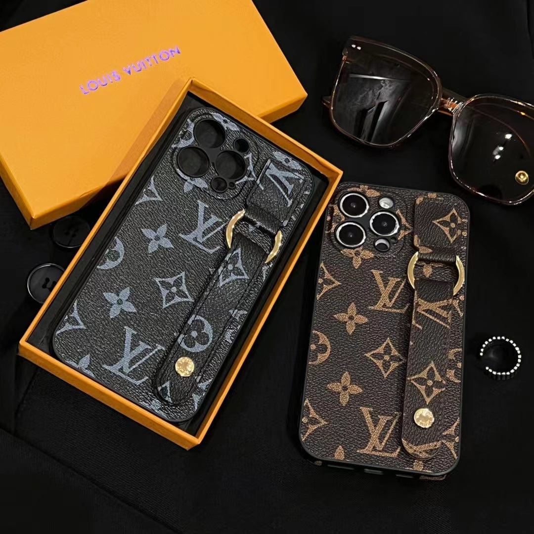 HypedEffects Classic Louis Vuitton iPhone Case With Handle | iPhone 12 to iPhone 15