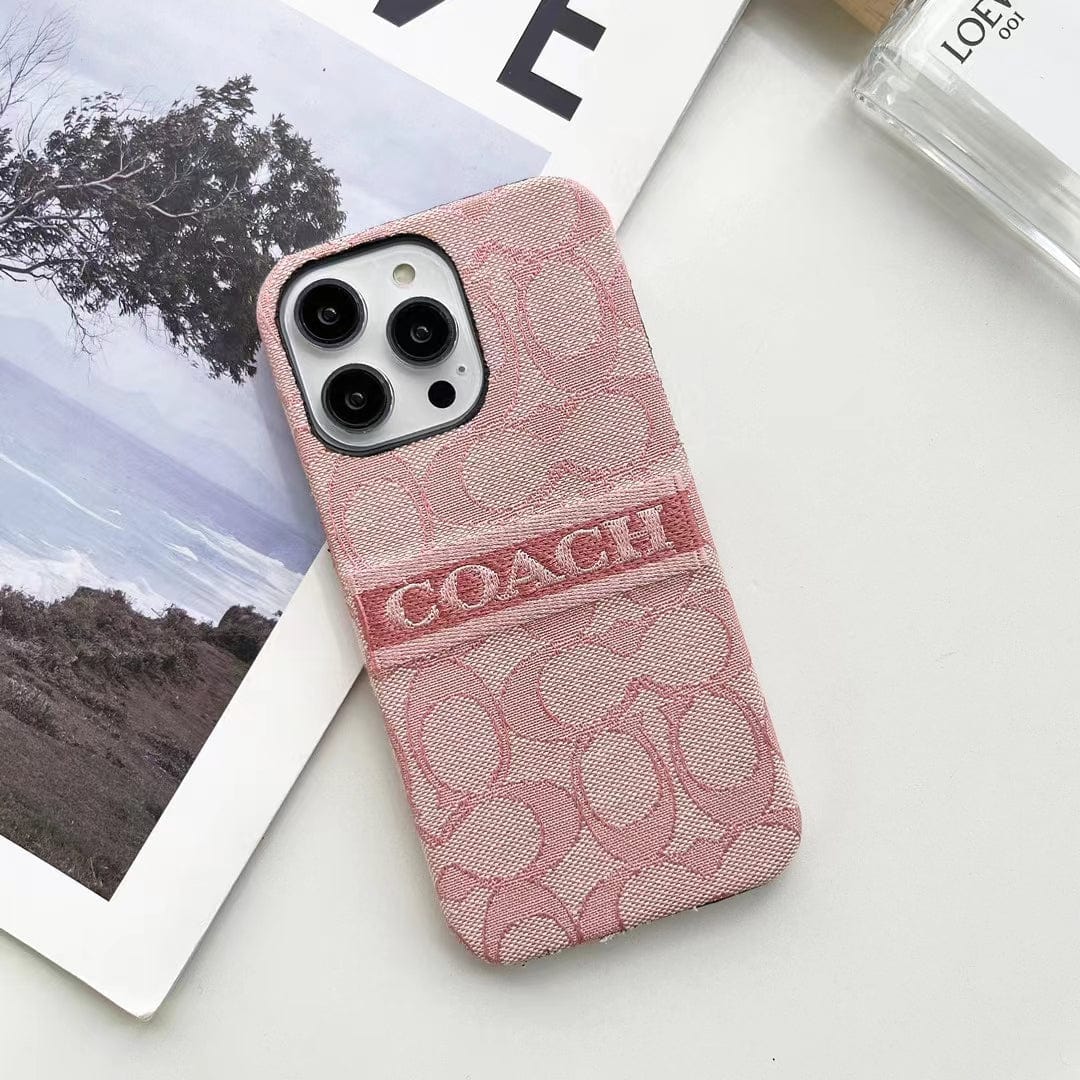 HypedEffects Coach Signature iPhone Case – Available for iPhone 11 to iPhone 16