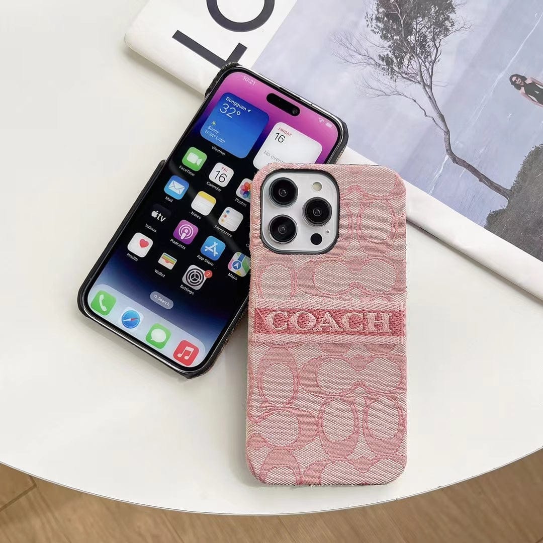 HypedEffects Coach Signature iPhone Case – Available for iPhone 11 to iPhone 16