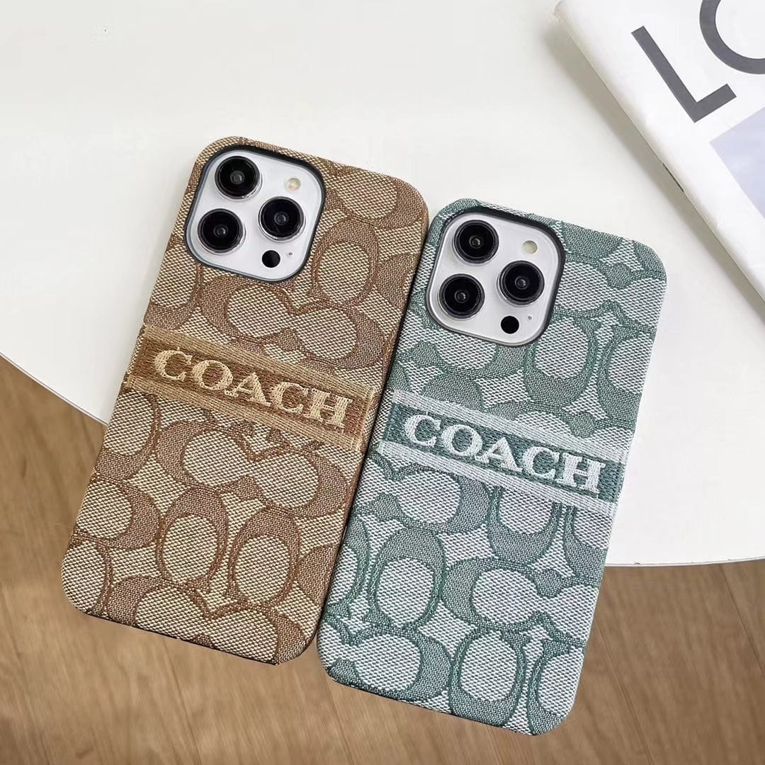 HypedEffects Coach Signature iPhone Case – Available for iPhone 11 to iPhone 16