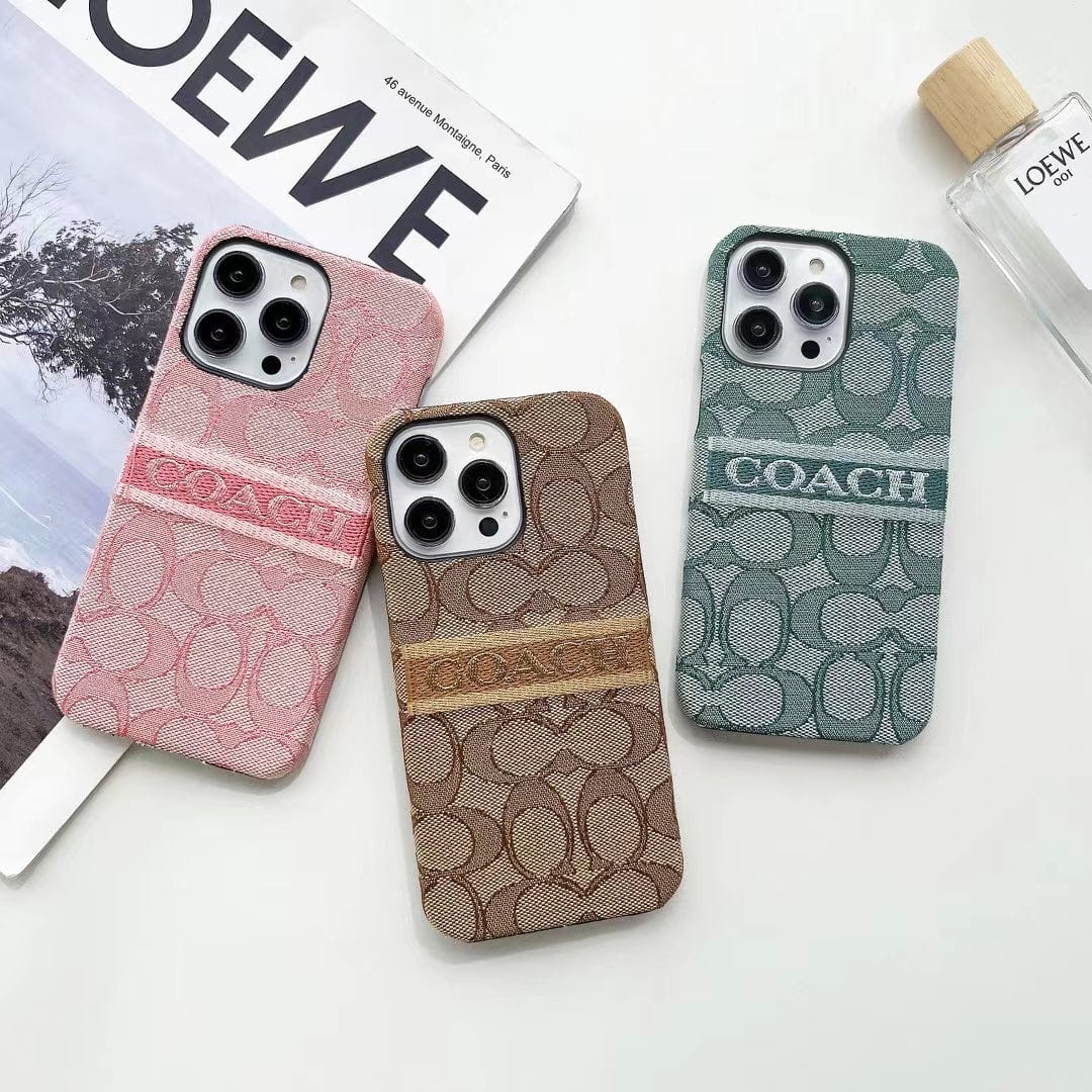 HypedEffects Coach Signature iPhone Case – Available for iPhone 11 to iPhone 16