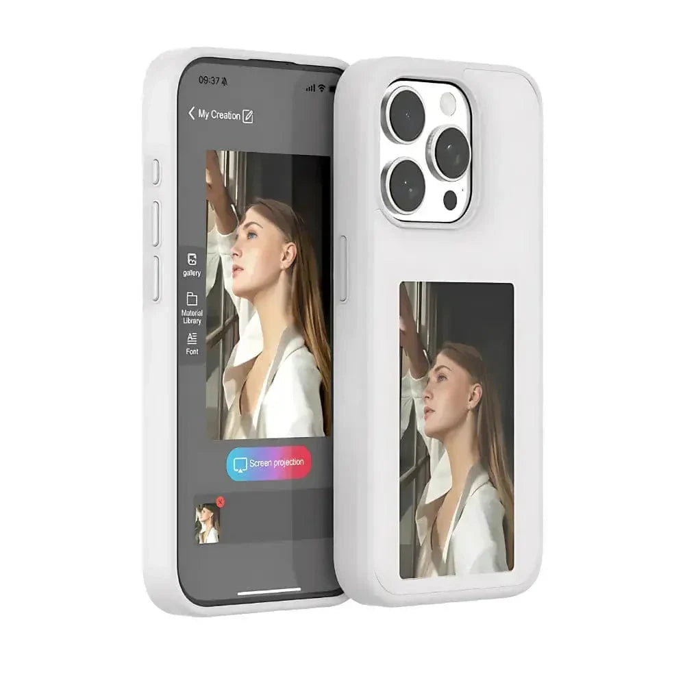 HypedEffects E-Ink Phone Case for iPhone 15