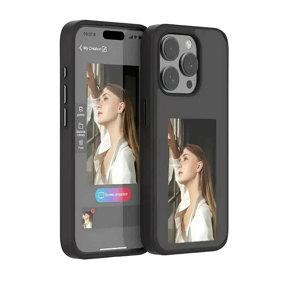 HypedEffects E-Ink Phone Case for iPhone 15