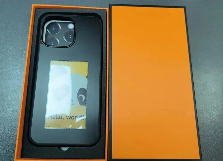 HypedEffects E-Ink Phone Case for iPhone 15