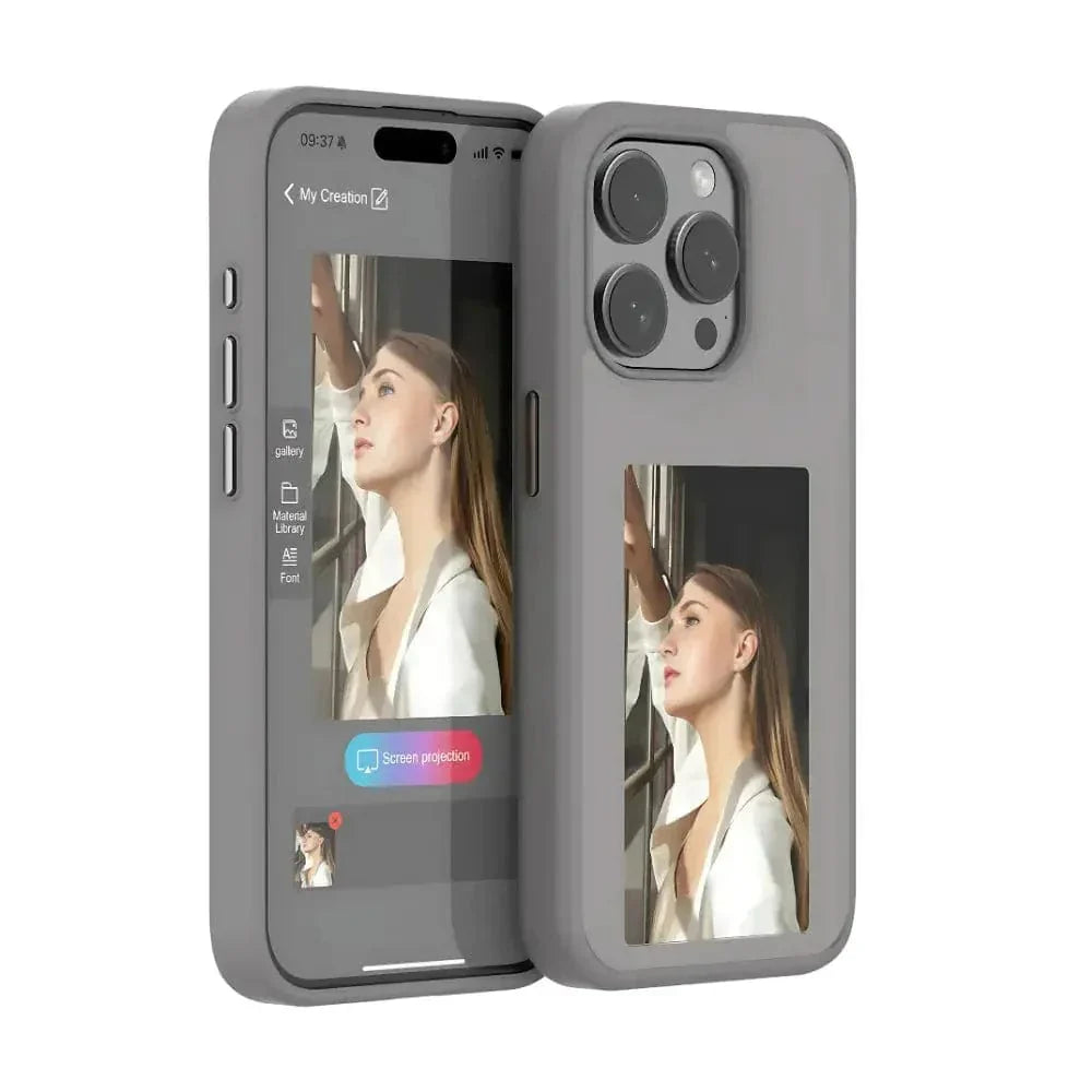 HypedEffects E-Ink Phone Case for iPhone 15