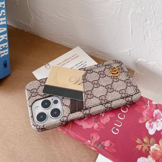 HypedEffects Embrace Italian Glamour The Gucci iPhone 15 Pouch Case