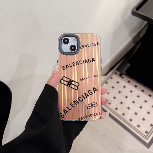 HypedEffects Golden Balenciaga TPU iPhone Cover