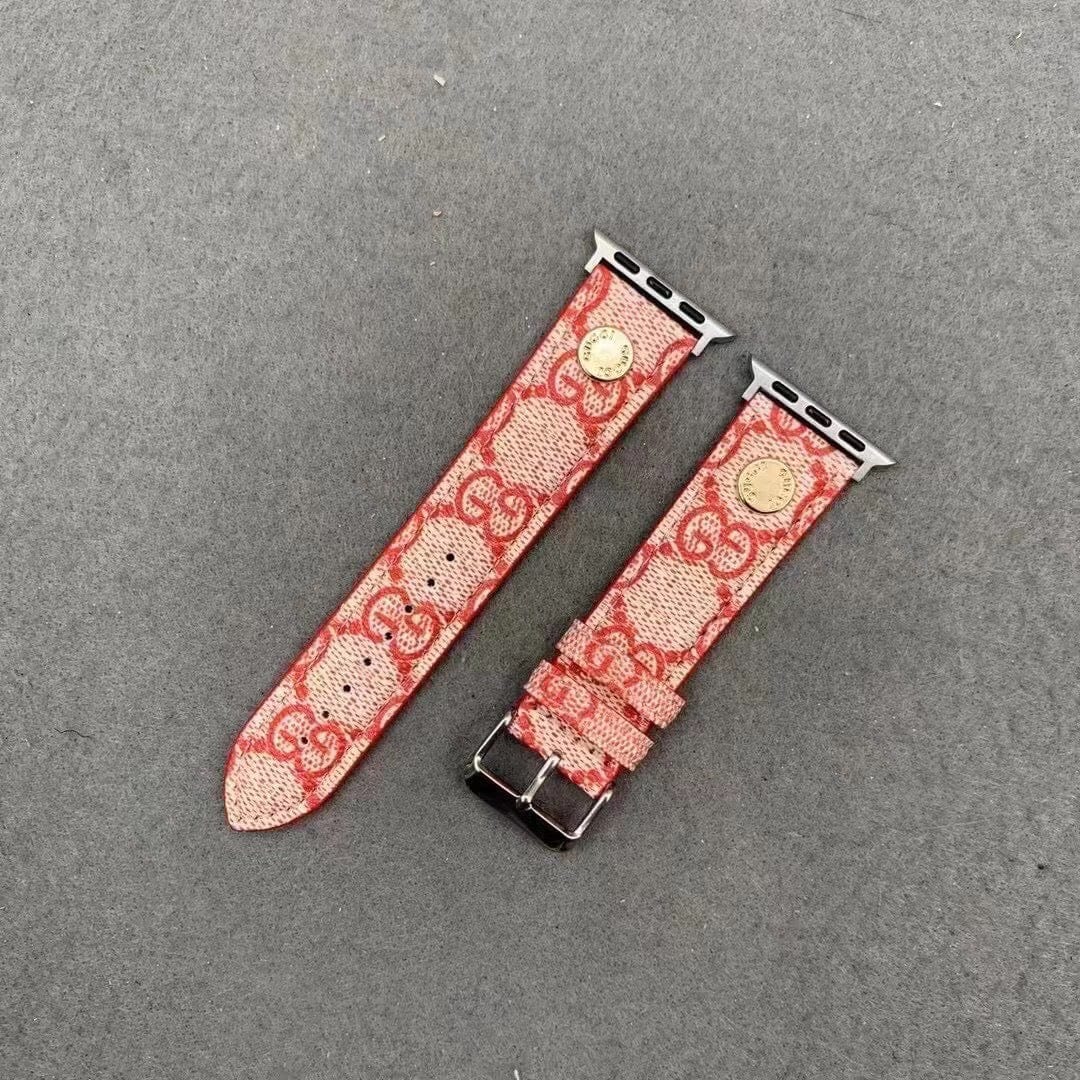 HypedEffects Premium Leather Gucci Watch Band 38/40/41/42/44/45/49 mm