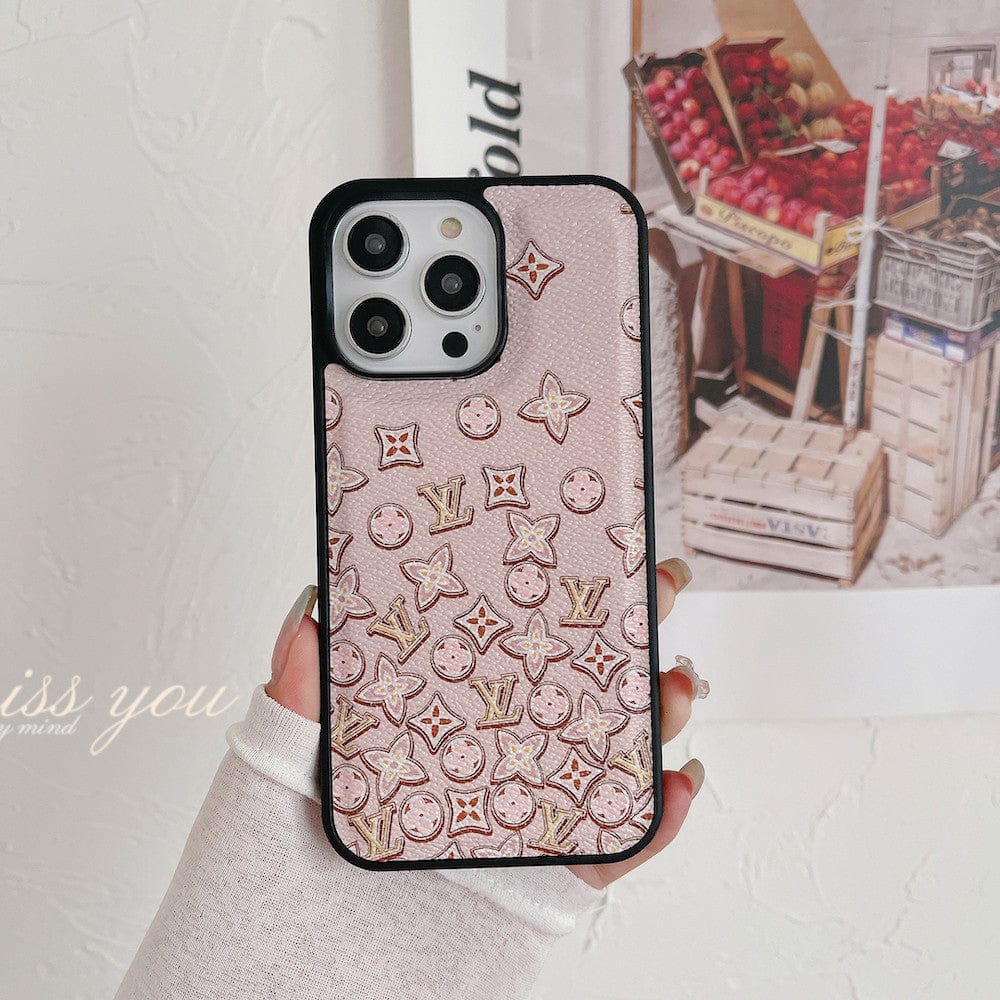 HypedEffects Red and Pink Louis Vuitton Samsung Cases