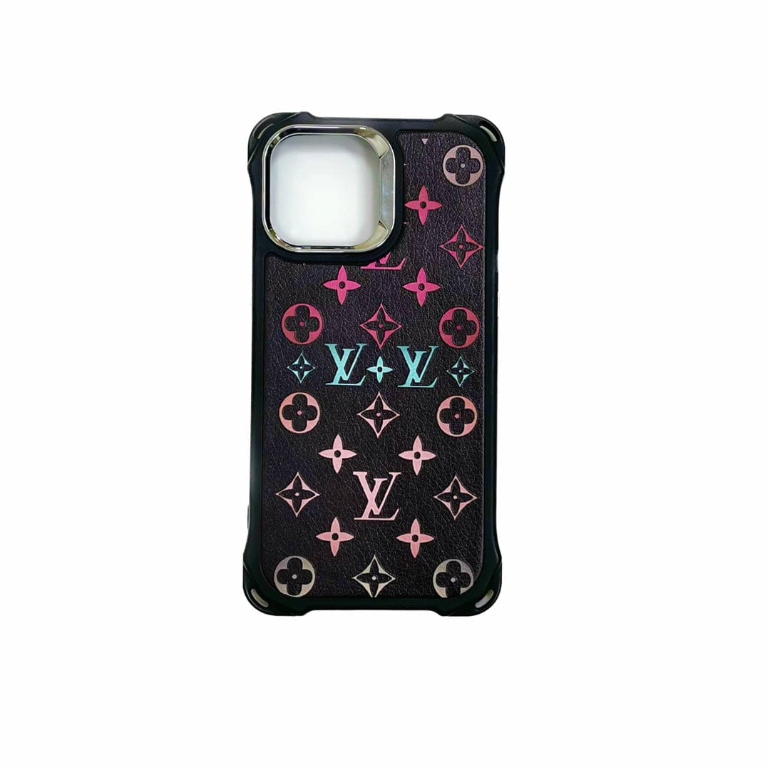 HypedEffects Stylish TPU Louis Vuitton iPhone Case with Elegant Handle